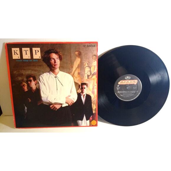 KTP Certain Things Are Likely Vinyl 12" EP Record Synth-Pop House Dance Pop 1987 - Picture 3 of 3